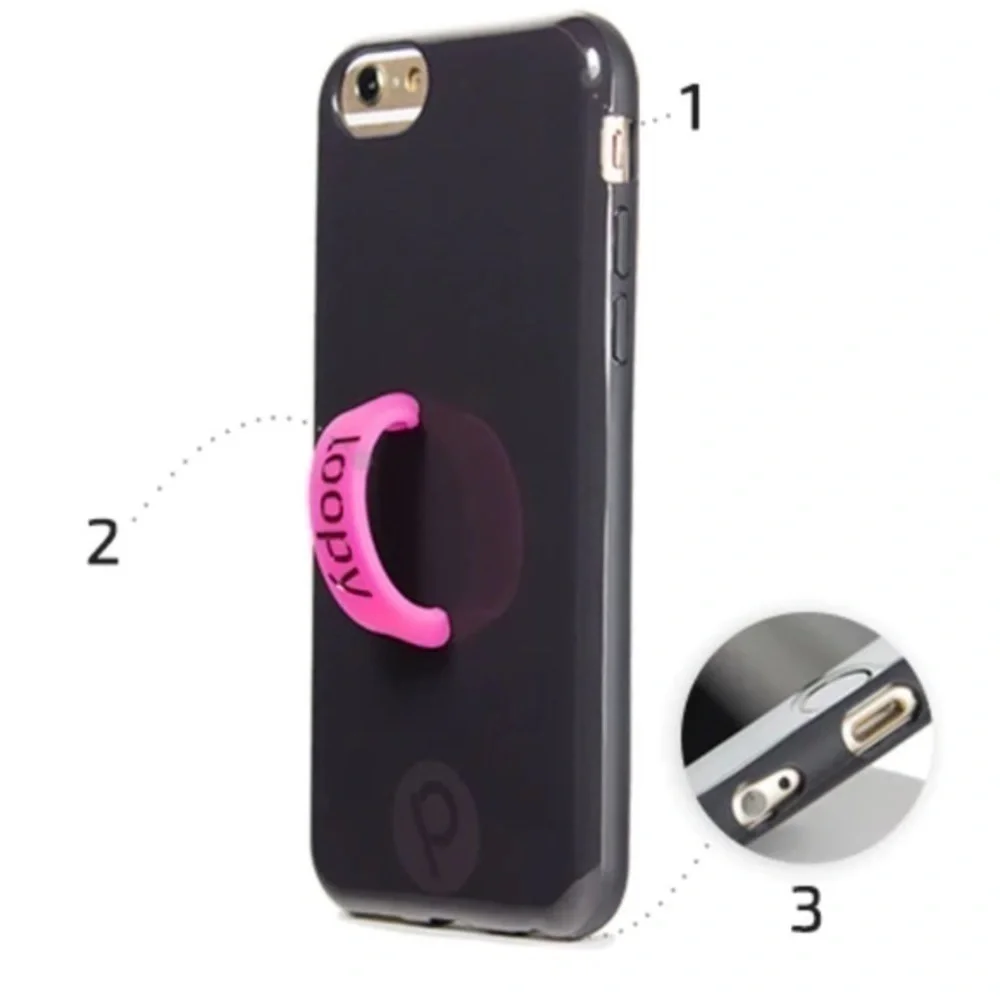 LOOPY iPhone 6/6s PLUS - Stealth Black | Signature Matte Edition / Righty/